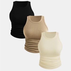 Women’s Ruched Crop Top Tank